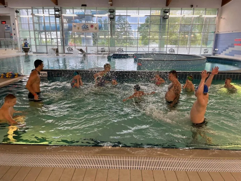 zajęcia na basenie
